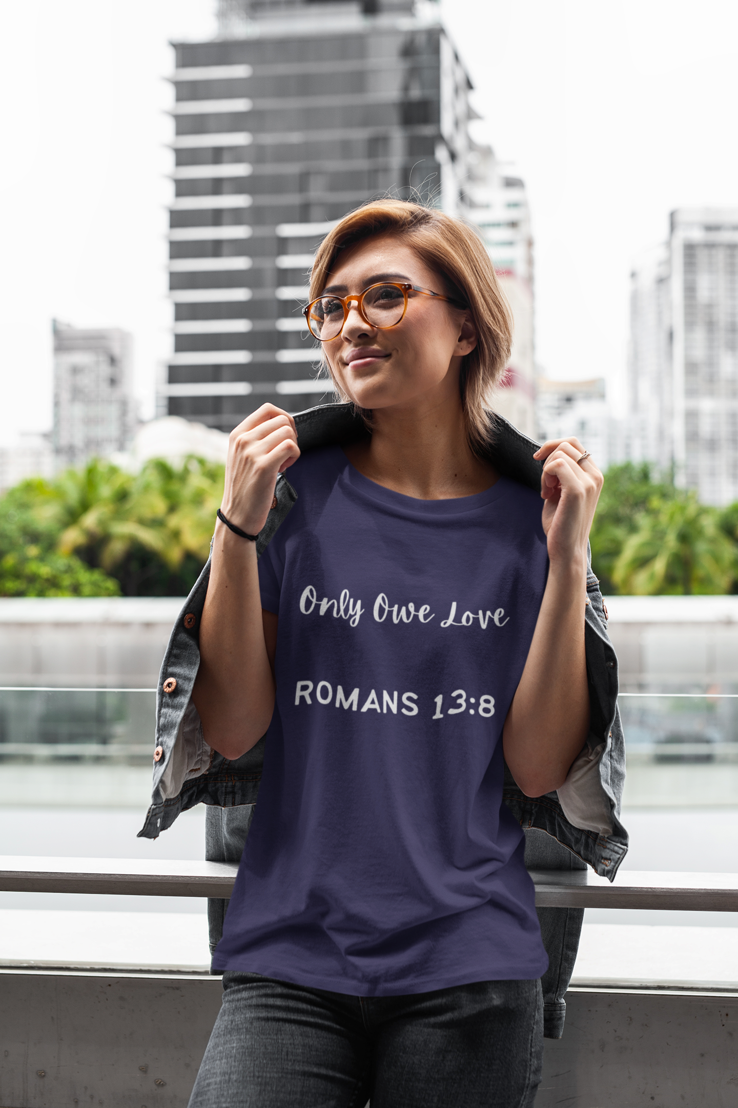 "ROMANS 13:8" Unisex T-Shirt