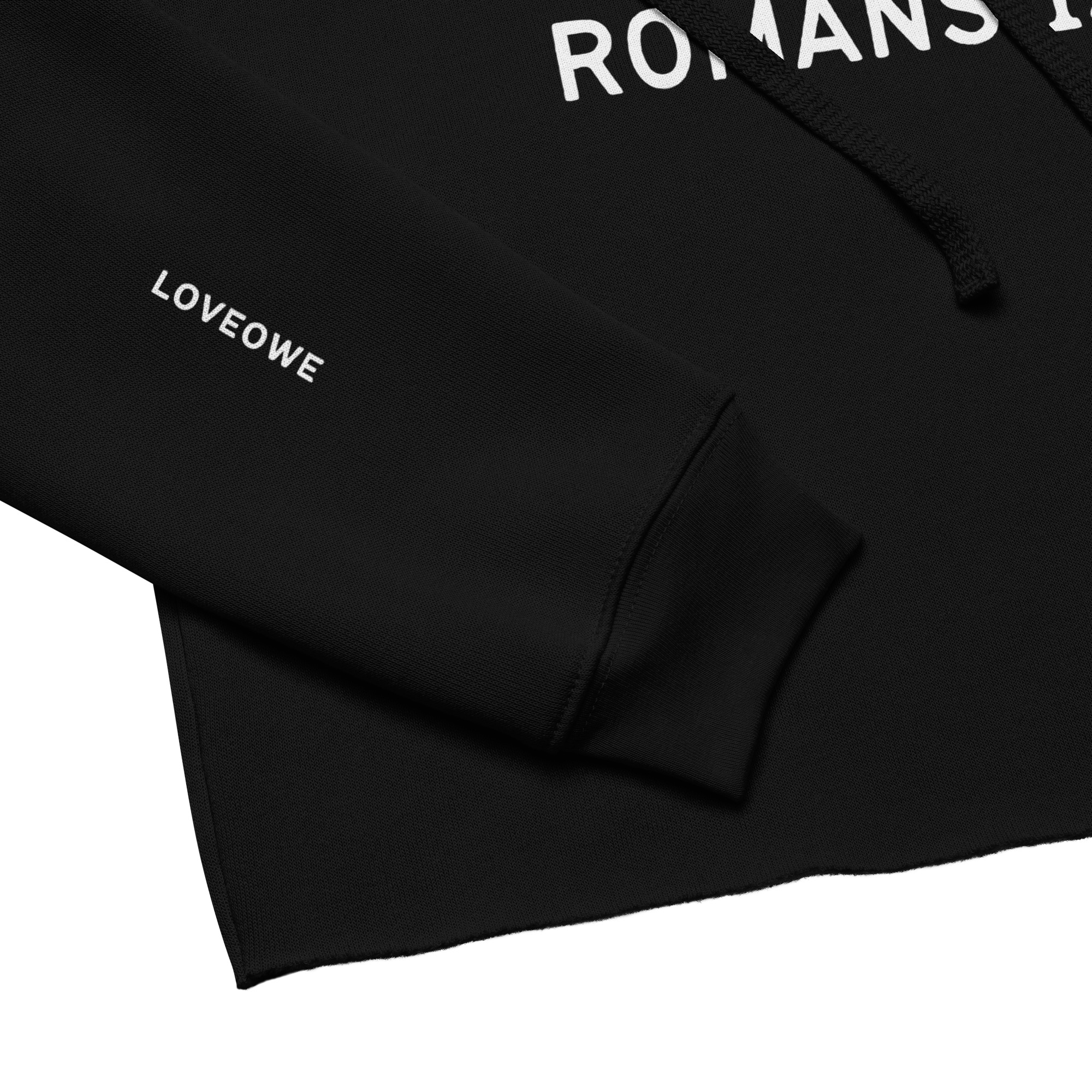 "ROMANS 13:8"  Cropped Hoodie 