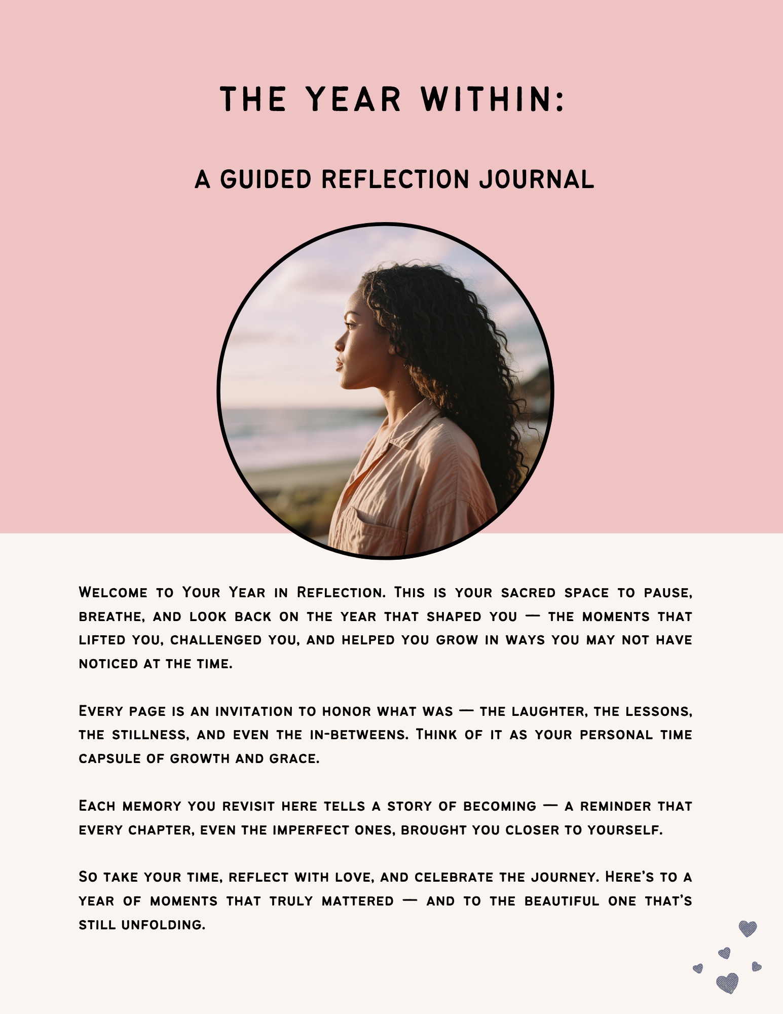 ✨ The Year Within: A Guided Reflection Journal