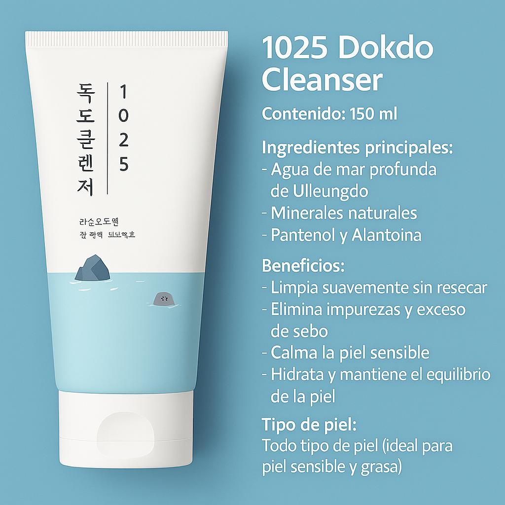 Limpiador facial 1025 Dokdo150ml