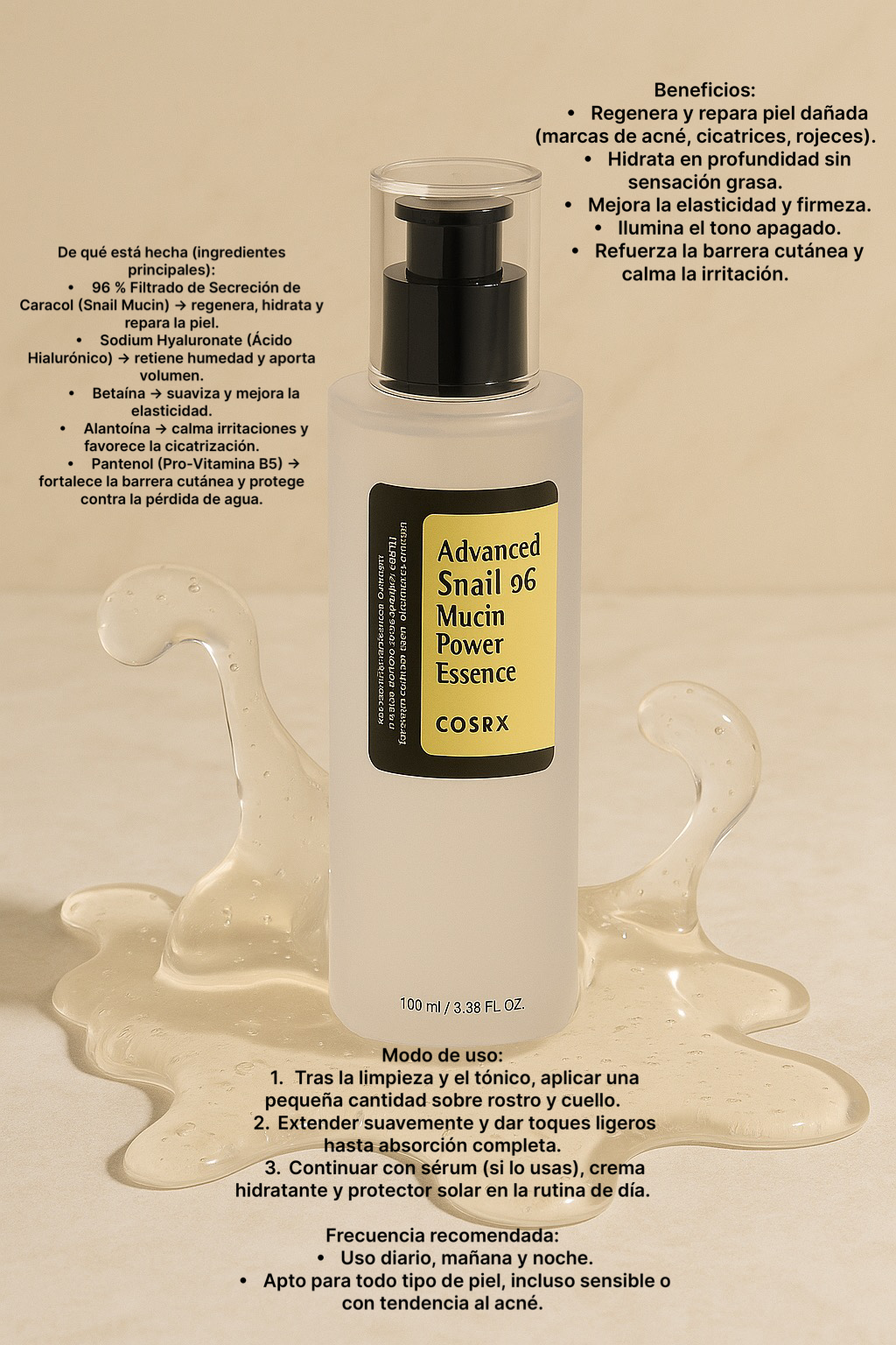 COSRX Advanced Snail 96 Mucin Power Essence 100ml