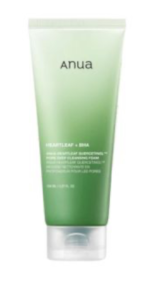 Anua Heartleaf + BHA limpiador en espuma