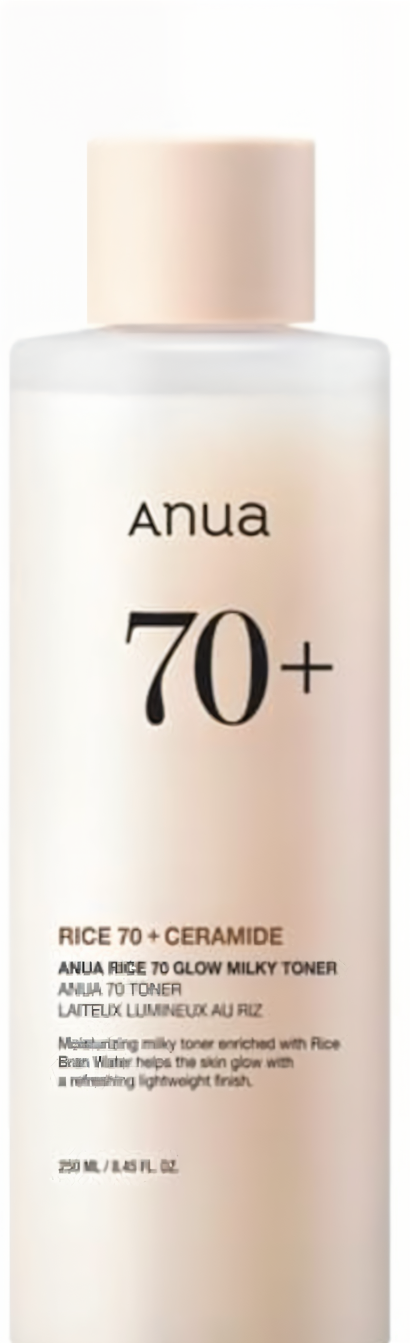 Anua Rice 70+ Ceramide Glow Milky Toner 250ml
