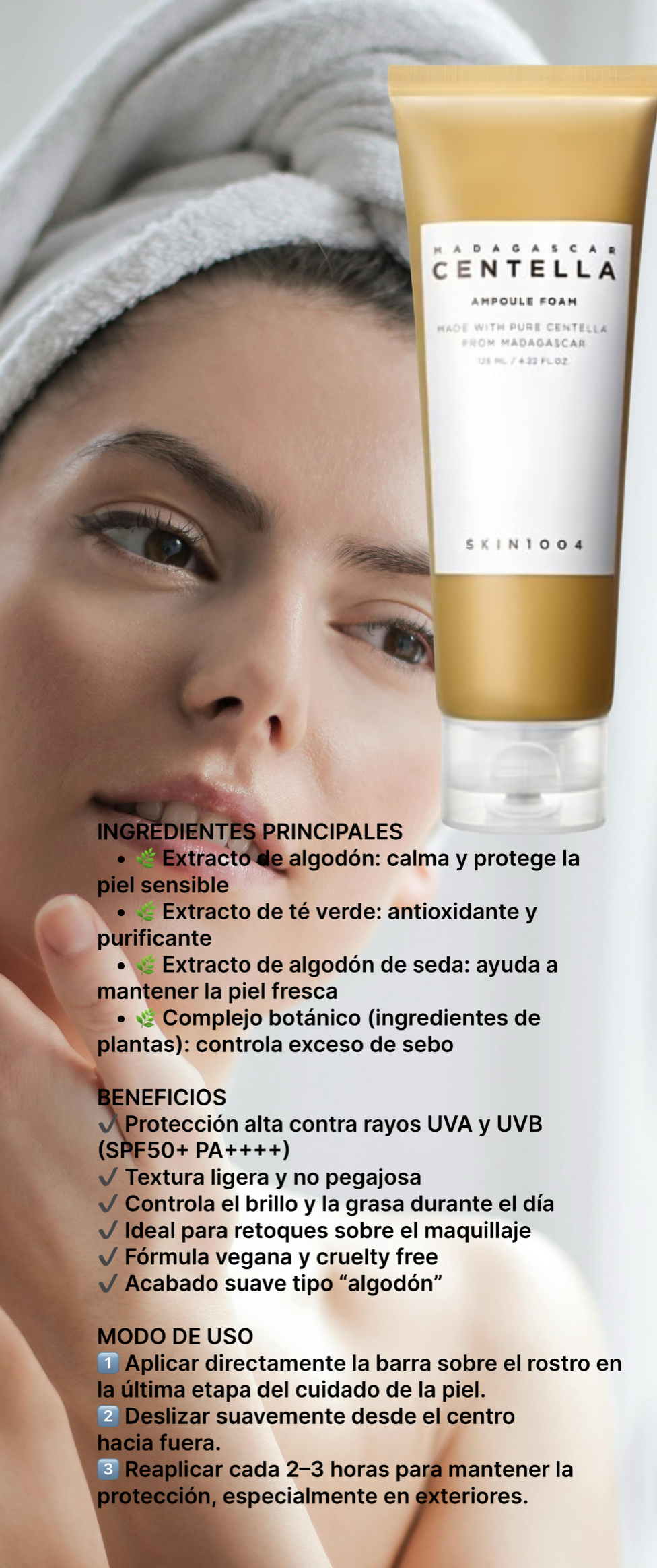 Centella Ampoule Foam 125ml