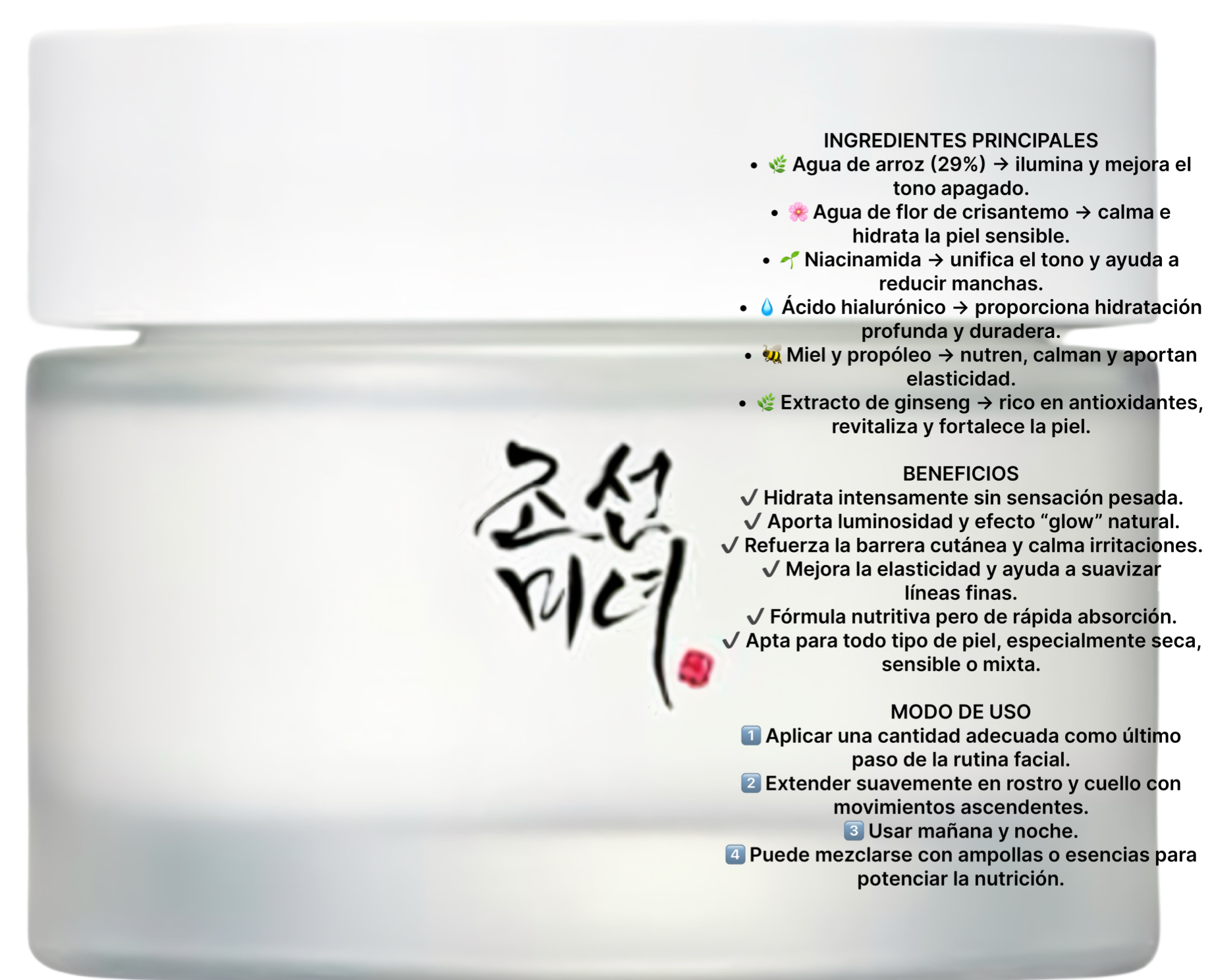 Beauty of Joseon – Dynasty Cream 50ml