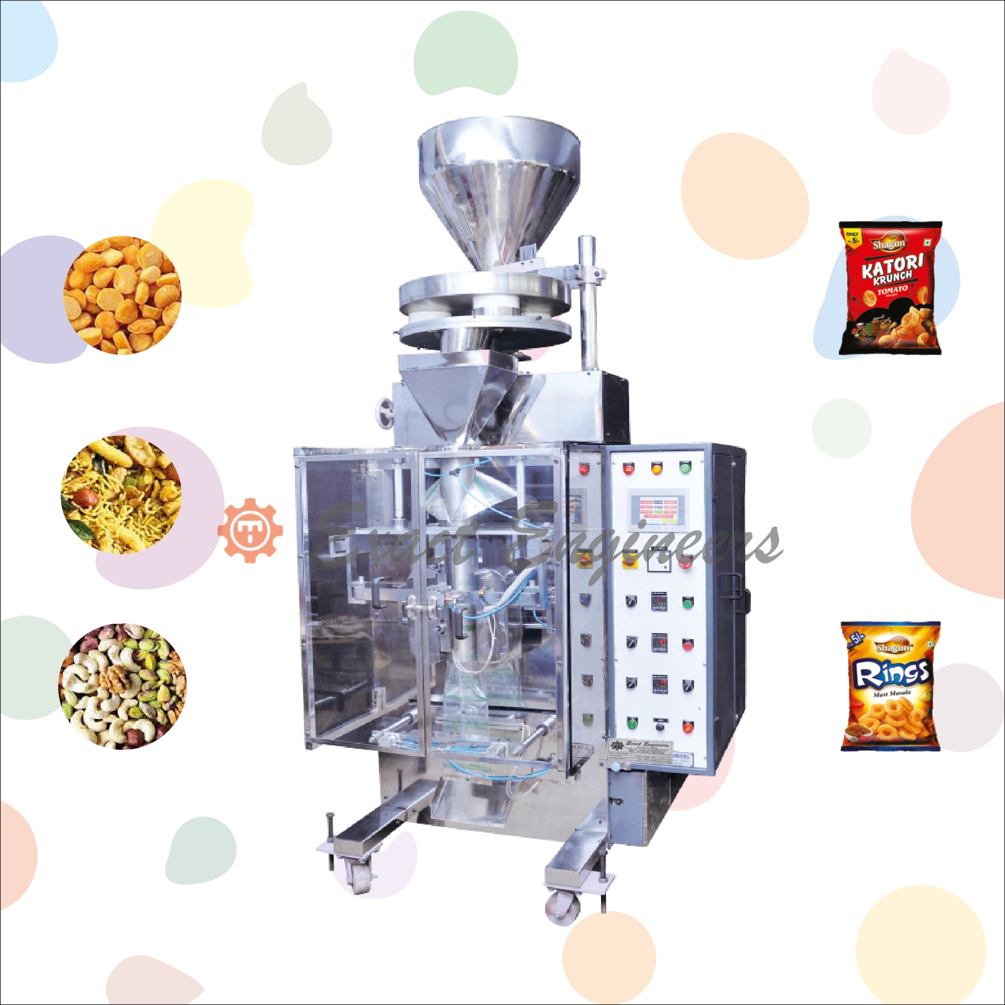 Collar Type Volumetric Cup Filler 