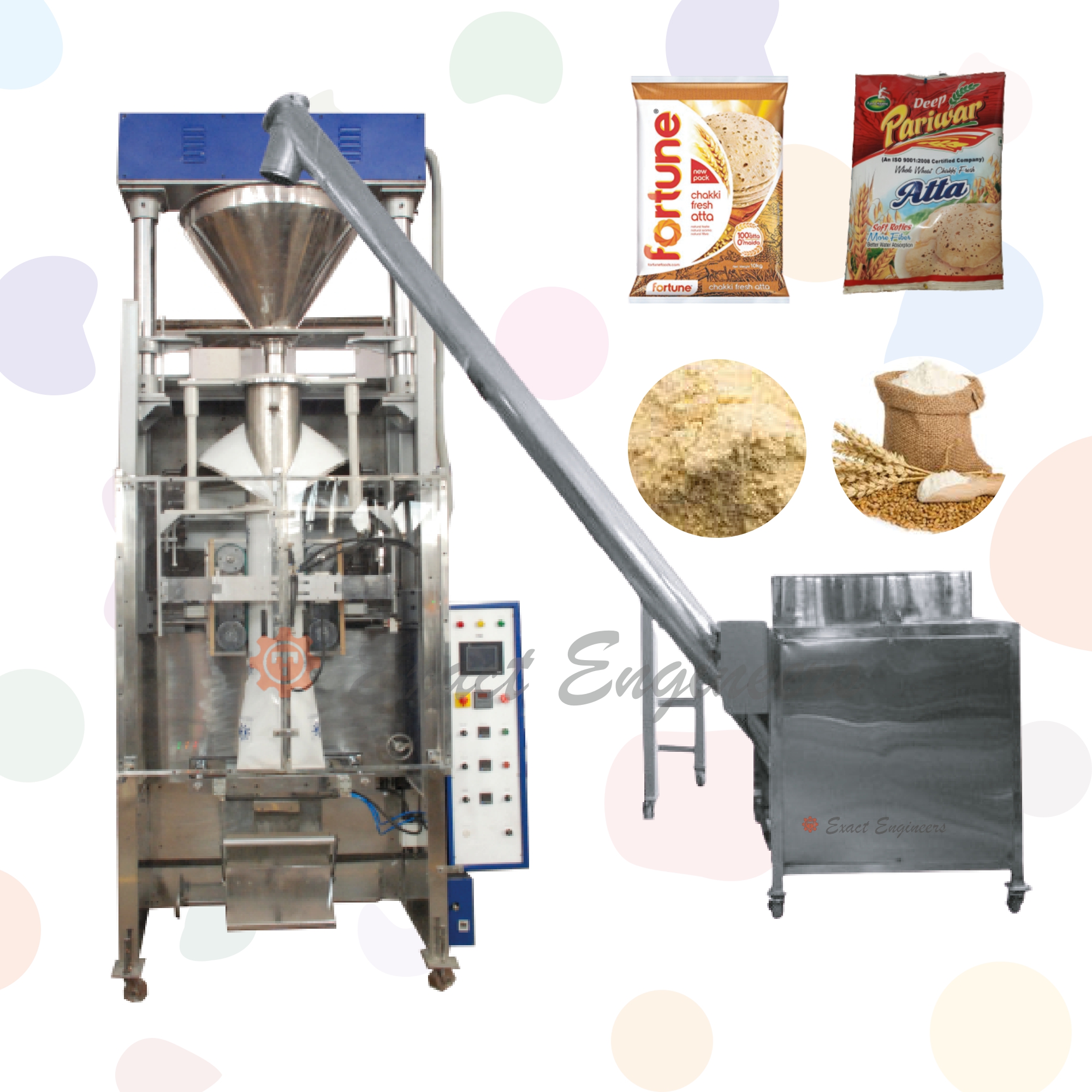 Collar type Pouch packing machine 10kg