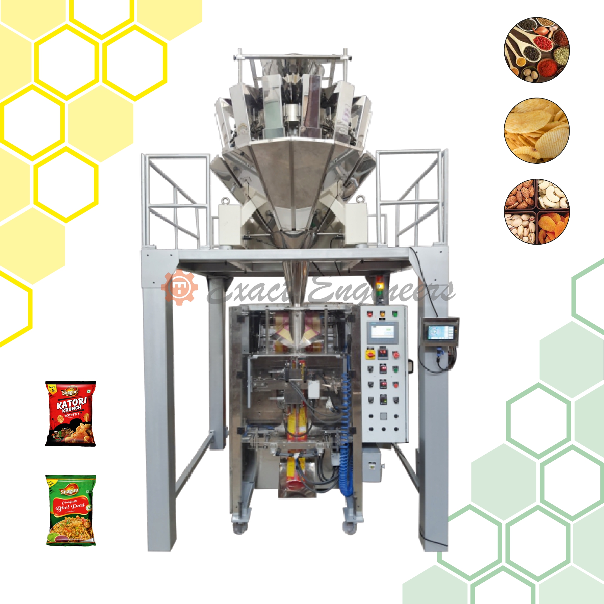 Collar Type Machine with Multihead Weigher