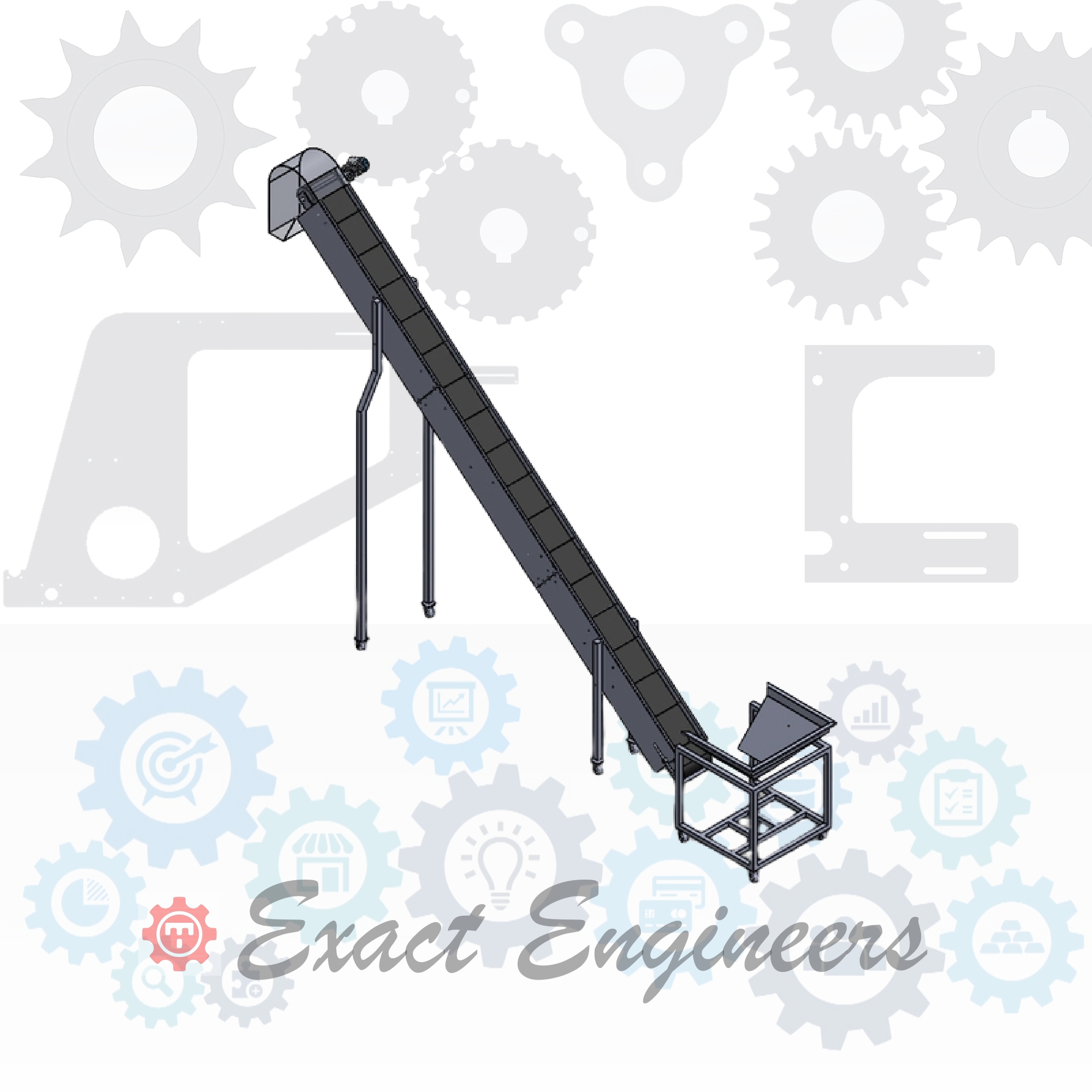 Inclined Bucket Conveyor