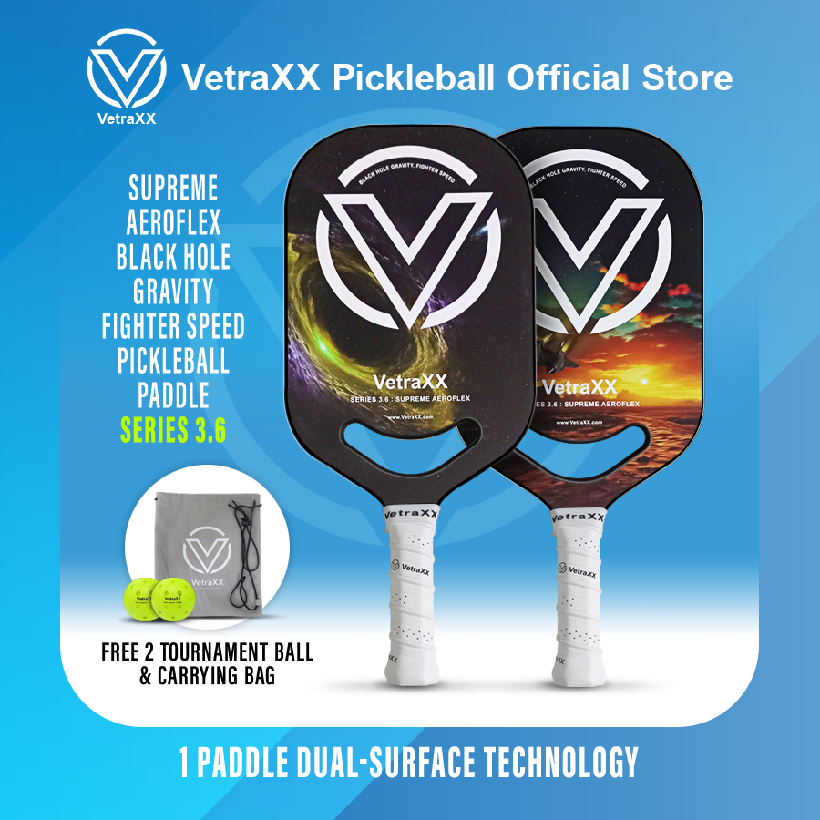 VetraXX Pickleball Paddles Series 3.6 Supreme AeroFlex