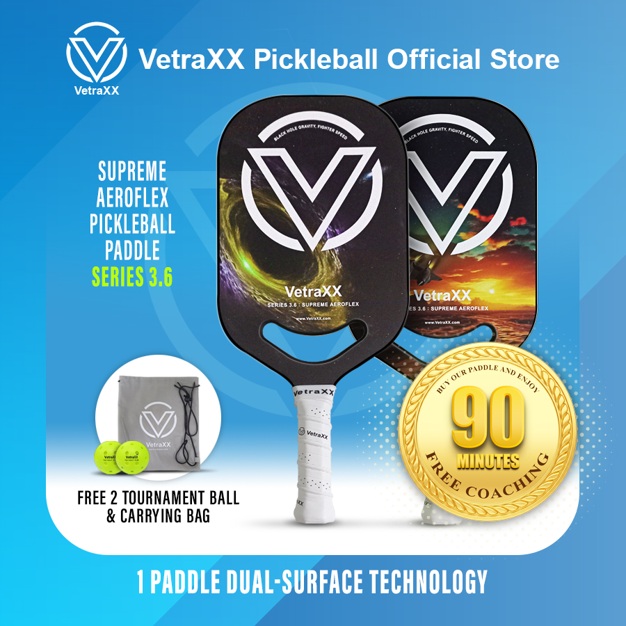 VetraXX Pickleball Paddles Series 3.6 Supreme AeroFlex