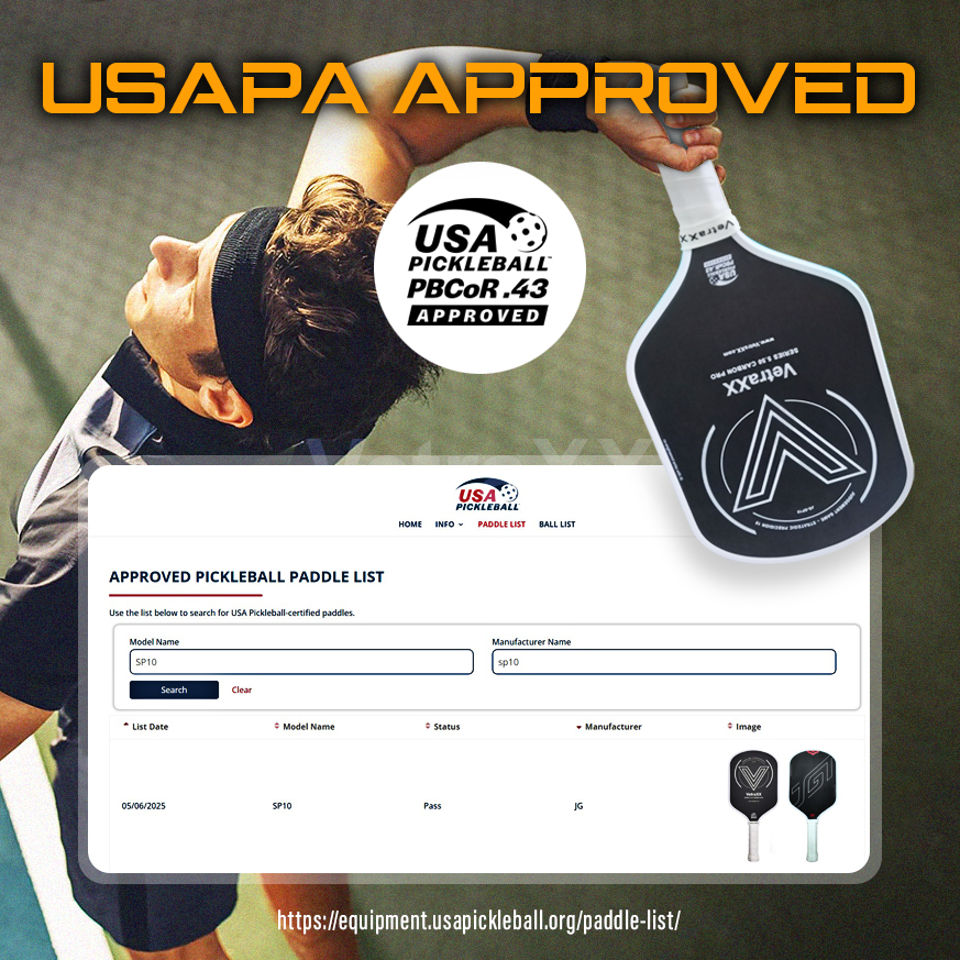 VetraXX Pickleball Paddles Series 5.5 Carbon Pro (USAPA Approved)