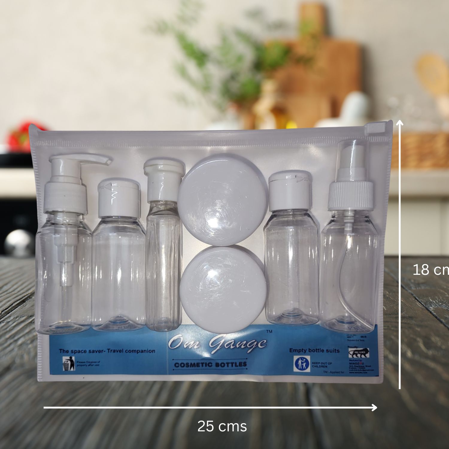 Travel Cosmetic Bottles Set