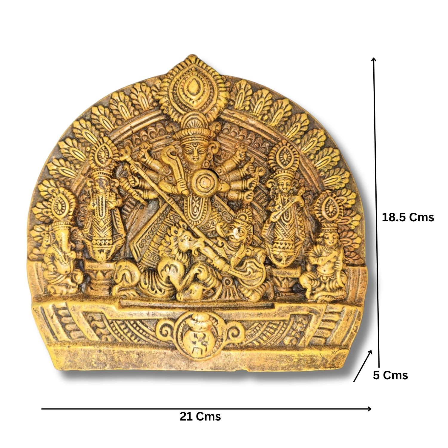 Handcrafted Durga Wall Hanging