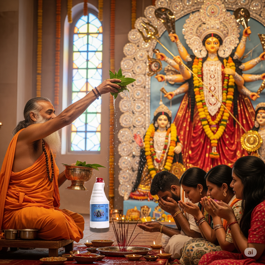 Om Gange Ganga Jal For Puja