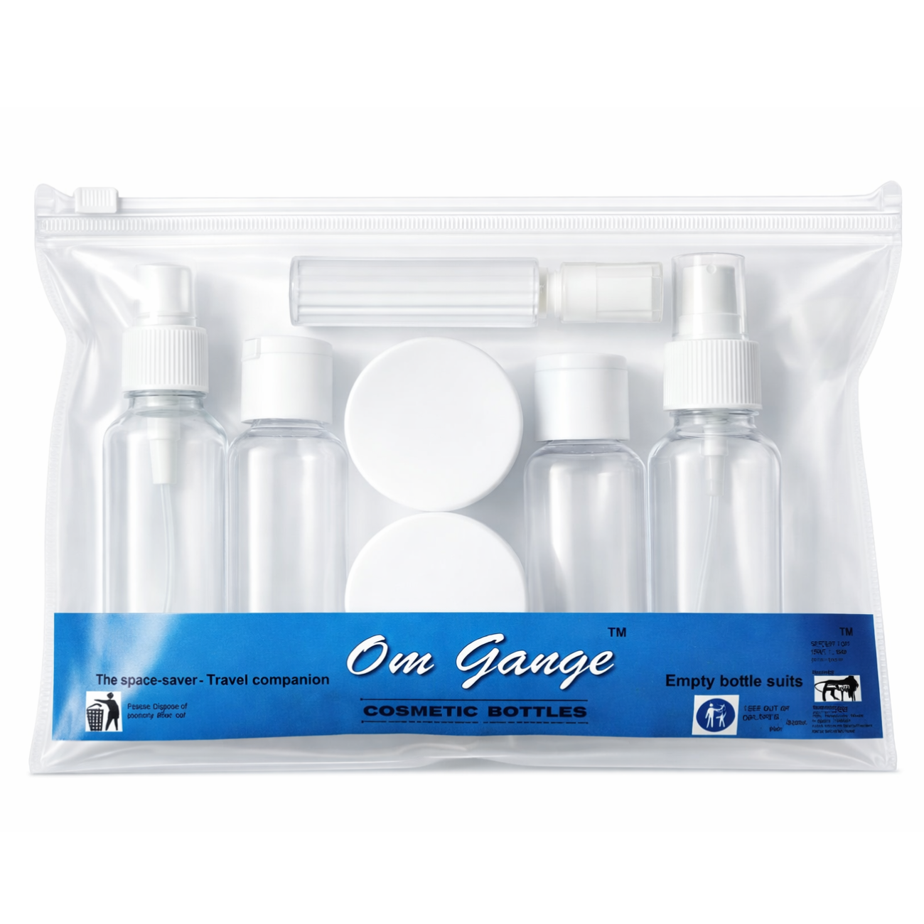 Travel Cosmetic Bottles Set