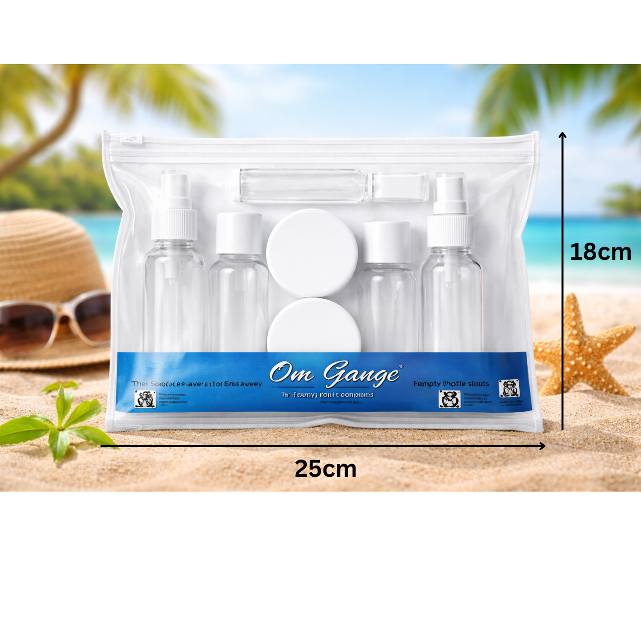 Travel Cosmetic Bottles Set