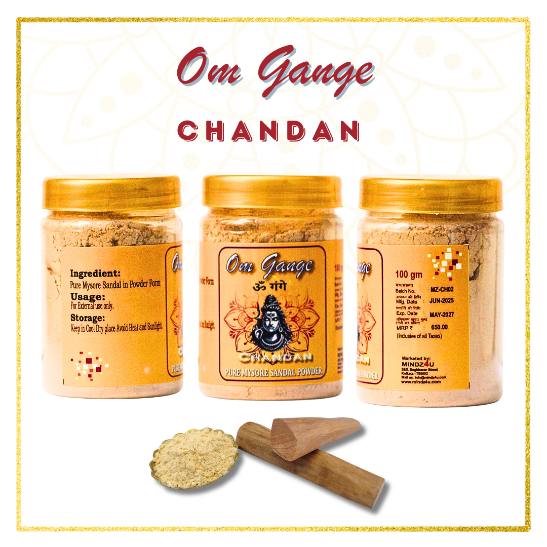 Om Gange Chandan Pure Mysore Sandal Powder