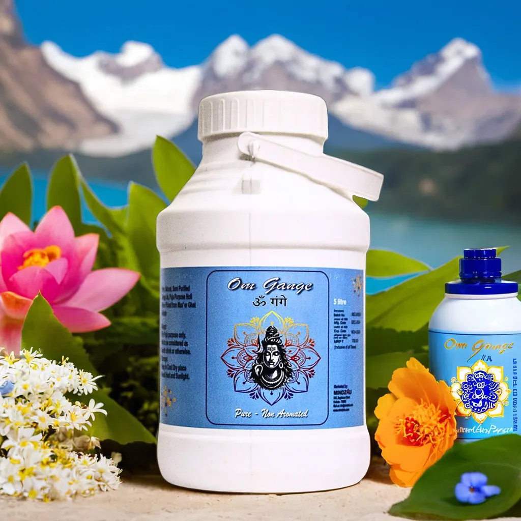 1. Om Gange Holy Water  Liters