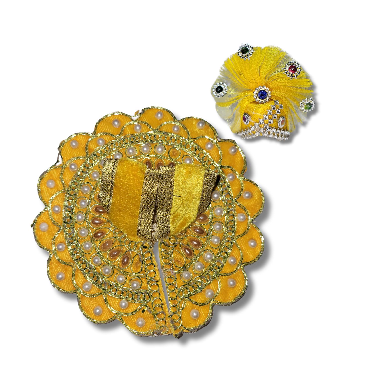 Traditional Decorative Dress Set for Laddu Gopal Idol