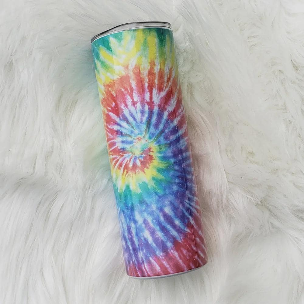 Rainbow Tie-Dye 20oz Insulated Hot/Cold Stainless Steel Tumbler
