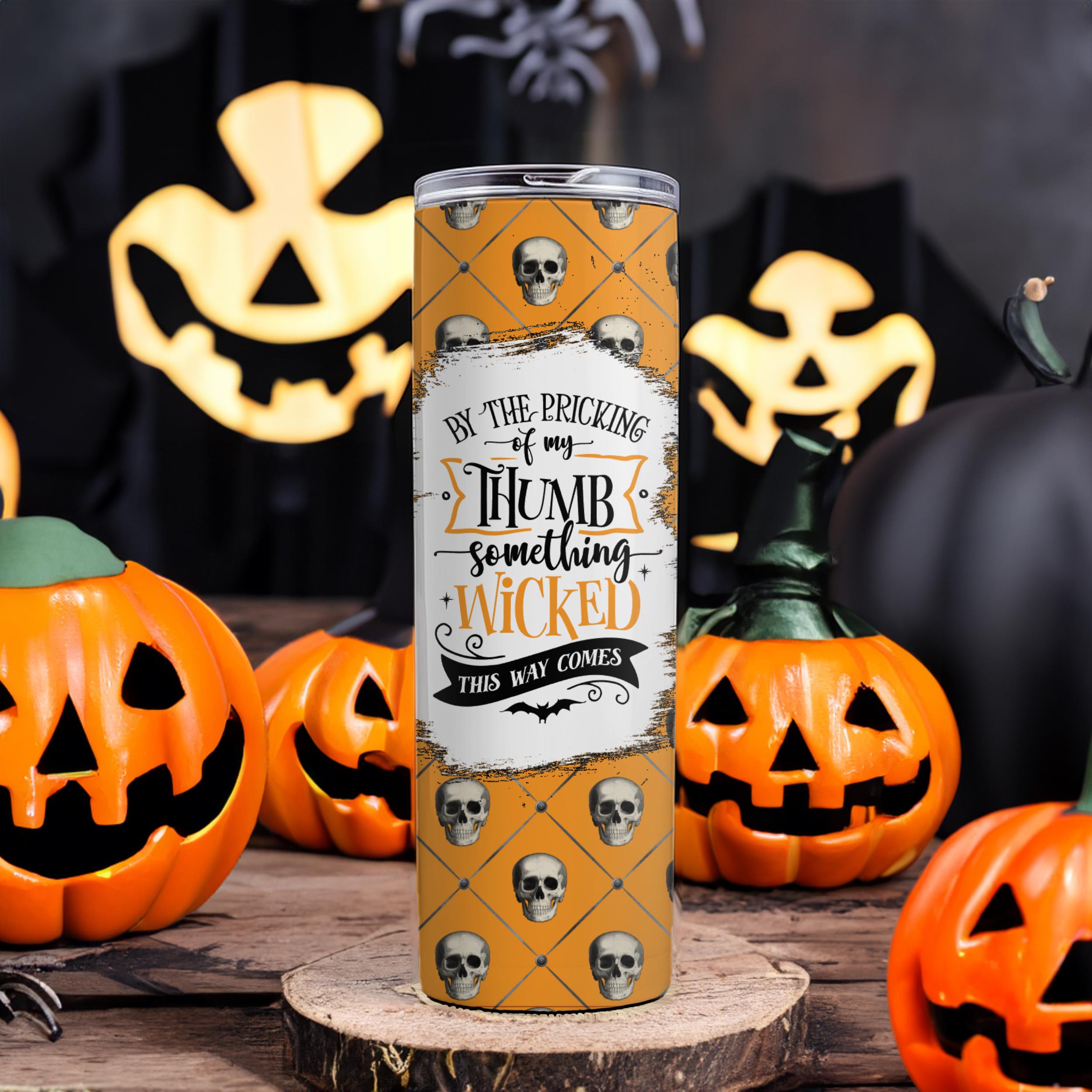 Something Wicked This Way Comes 20oz Insulated Hot/Cold Stainless Steel Tumbler