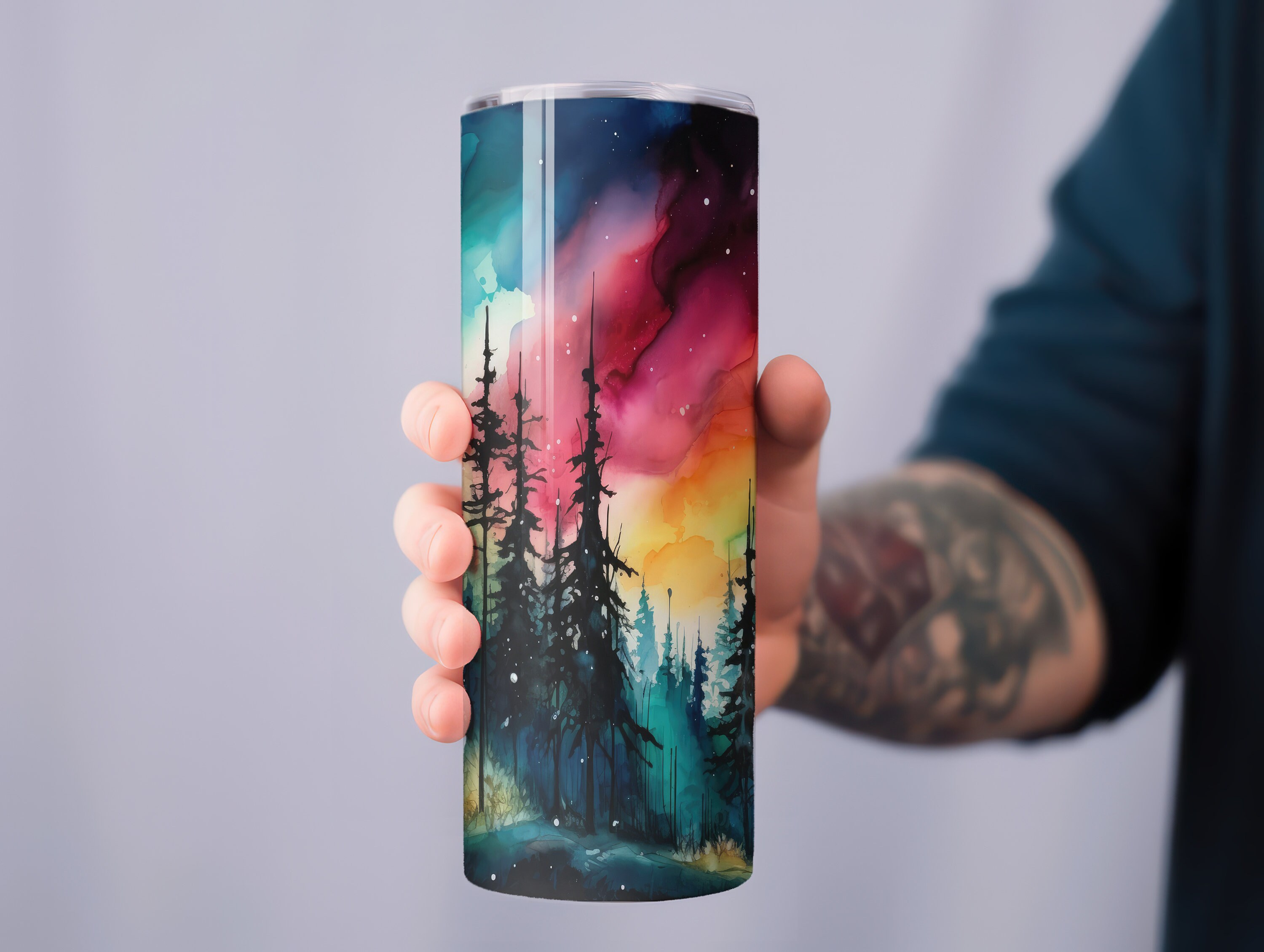 Inky Skies 20oz Insulated Hot/Cold Stainless Steel Tumbler