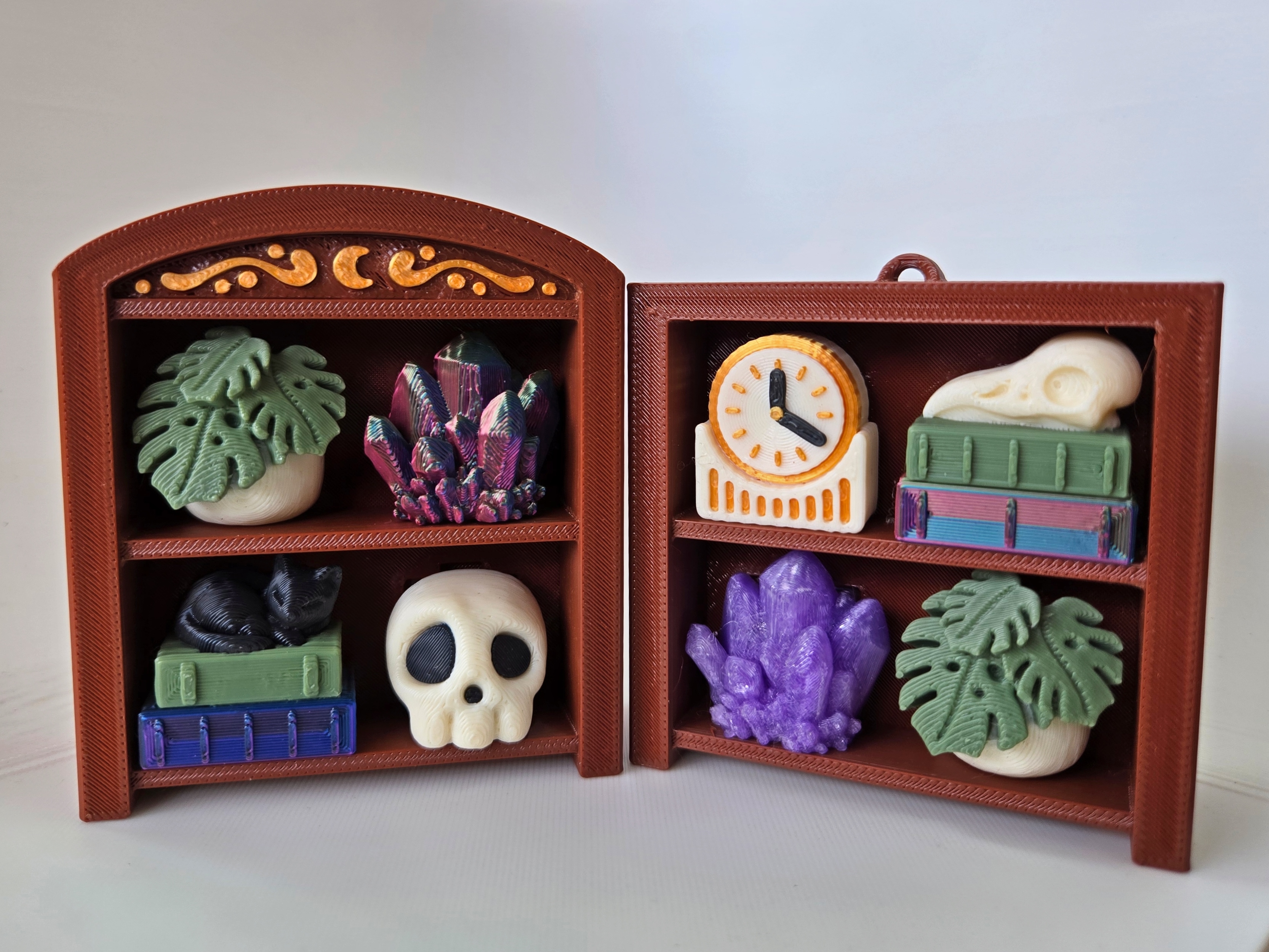 Miniature Bookshelf  Fidget Clicker