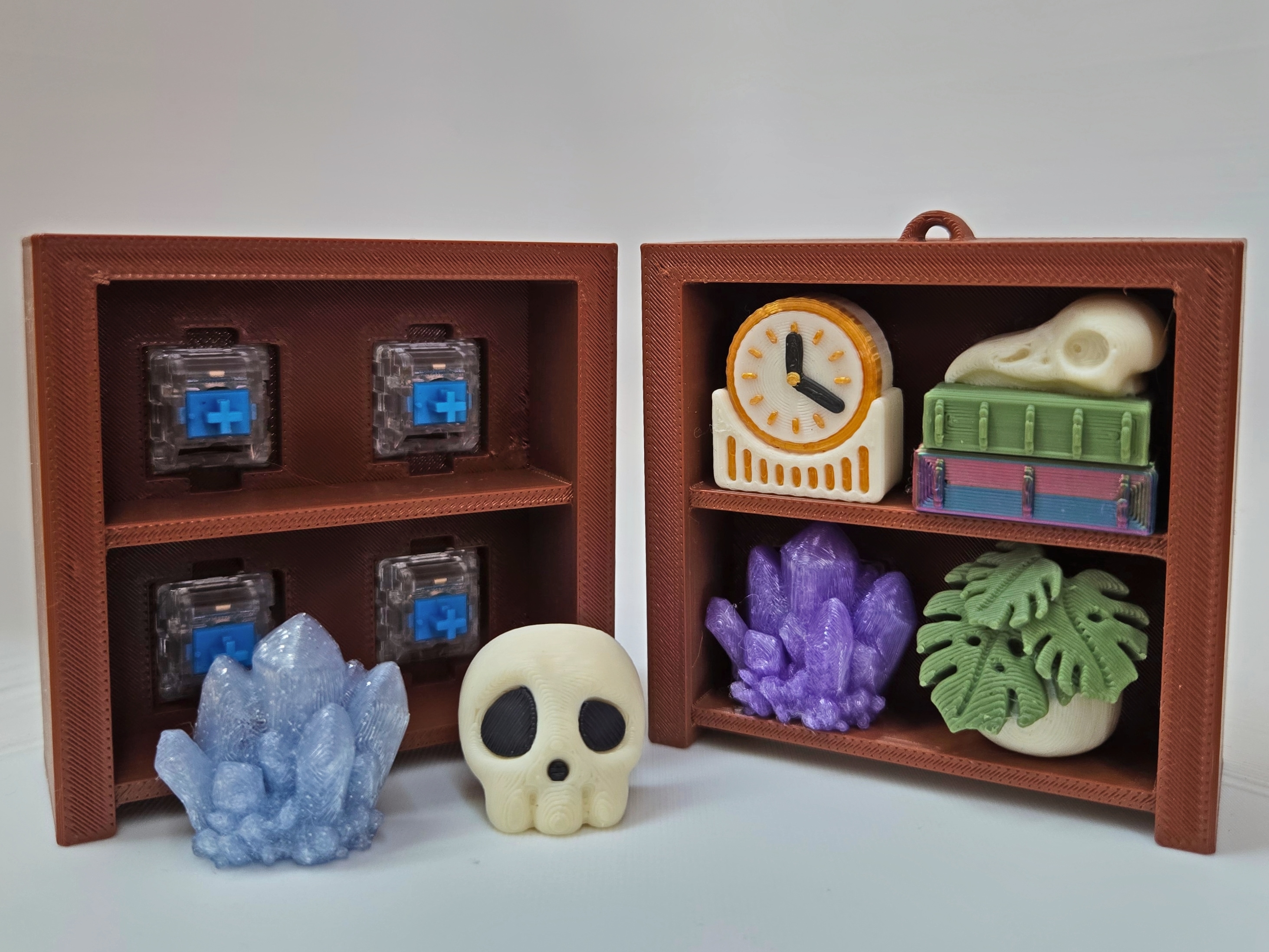 Miniature Bookshelf  Fidget Clicker