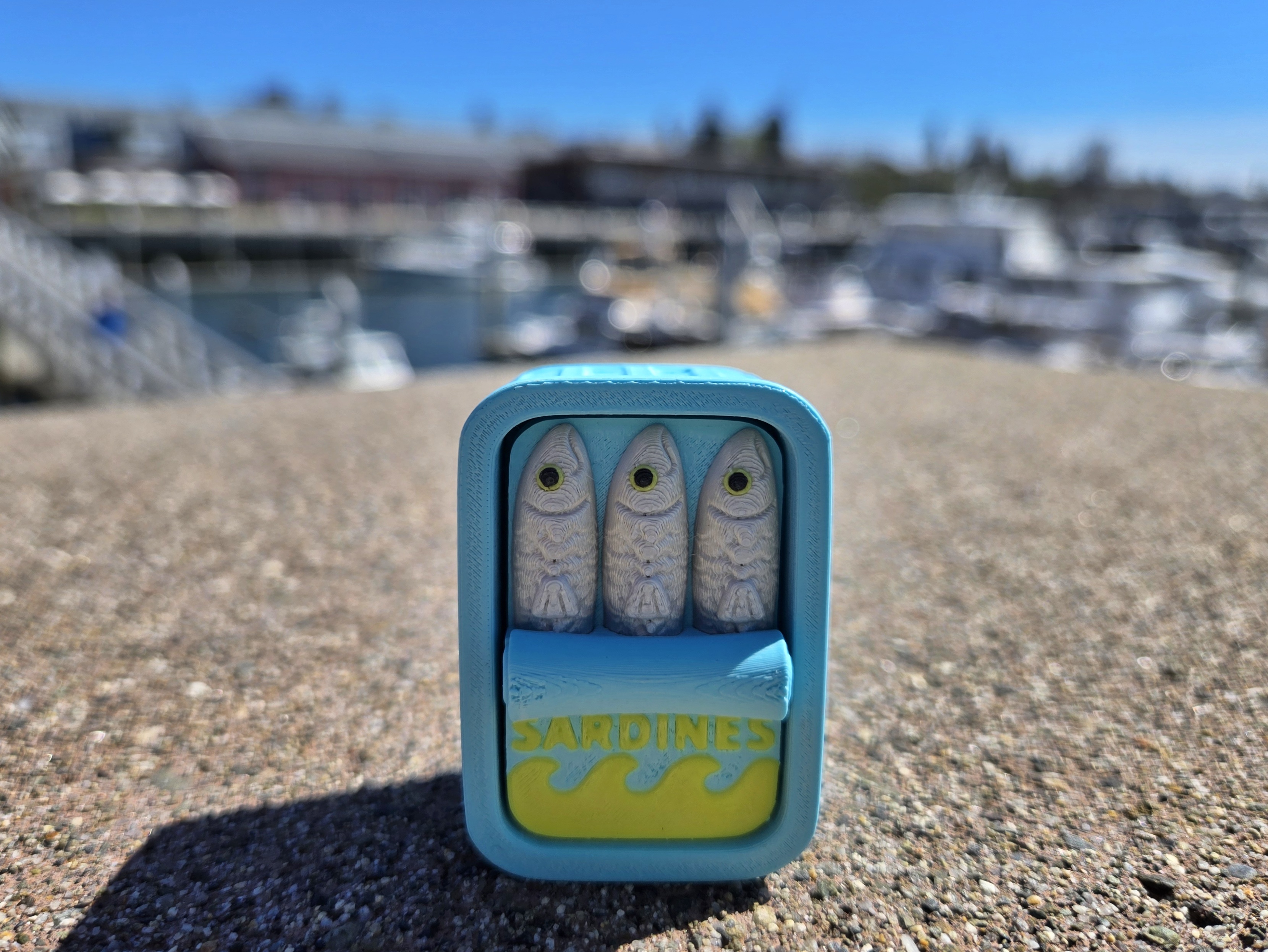 Sardine Can Fidget Clicker