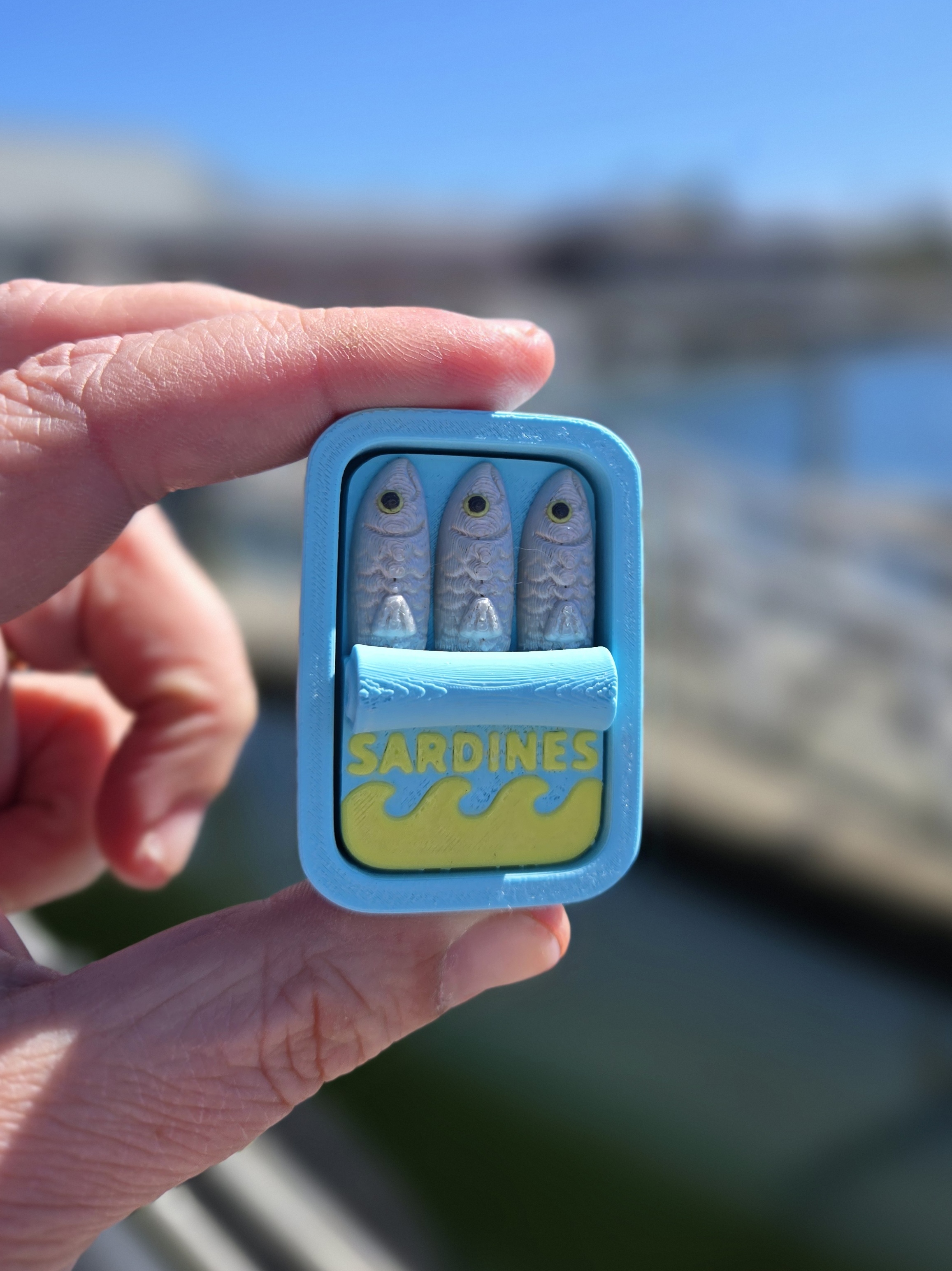 Sardine Can Fidget Clicker