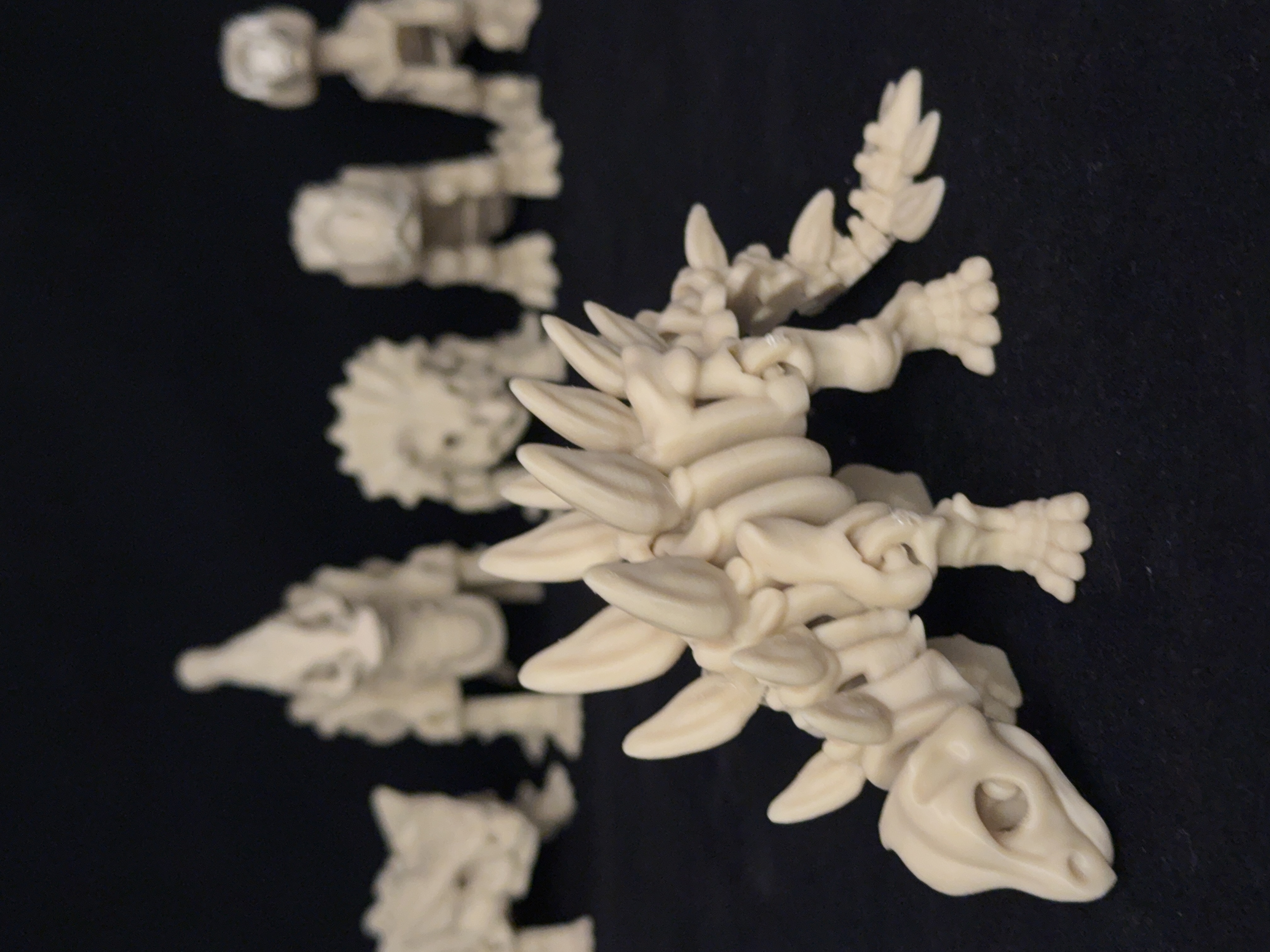 Flexi Stegosaurus Dinosaurs Skeleton