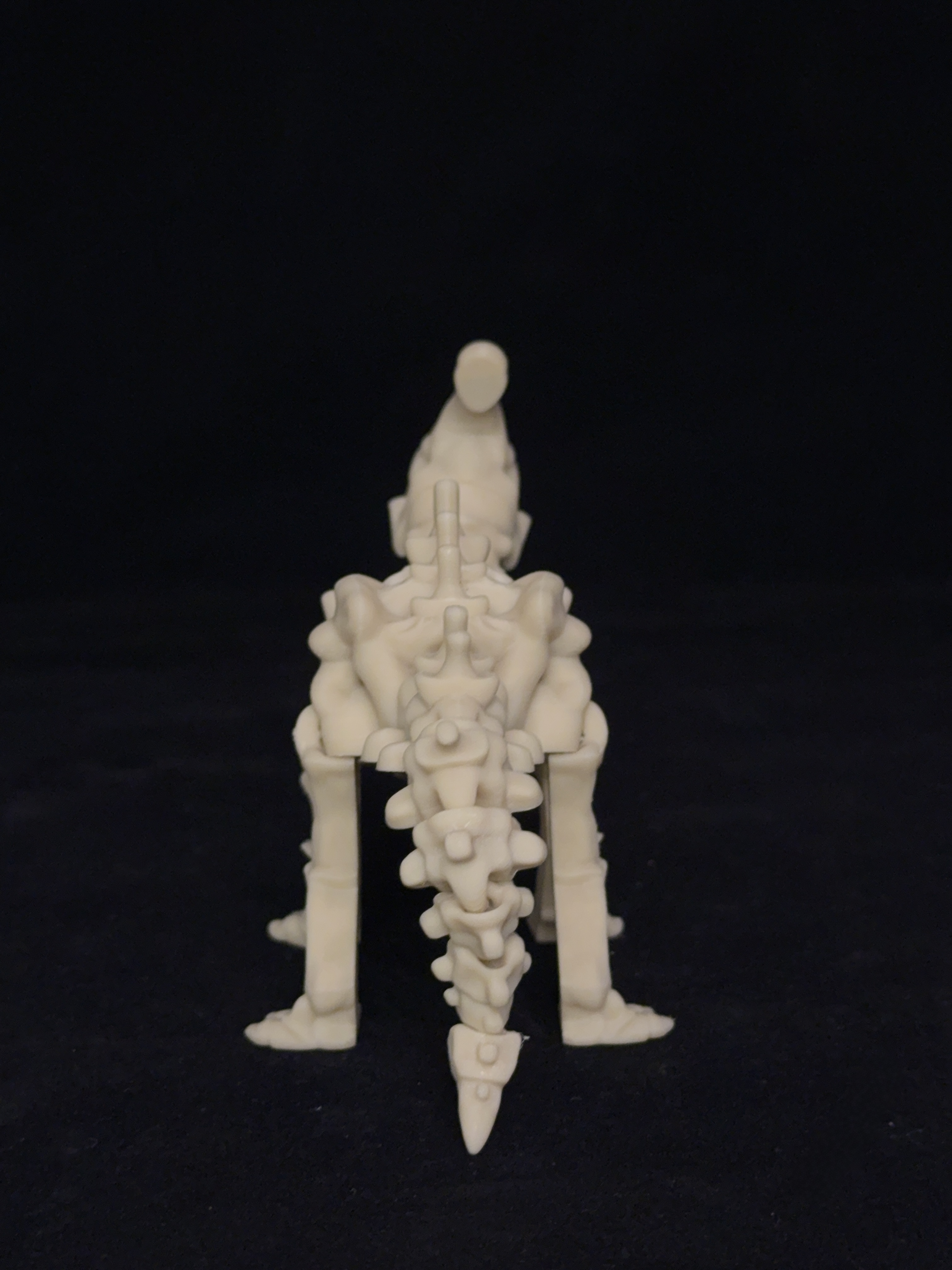 Flexi Parasaurolophus Dinosaurs Skeleton