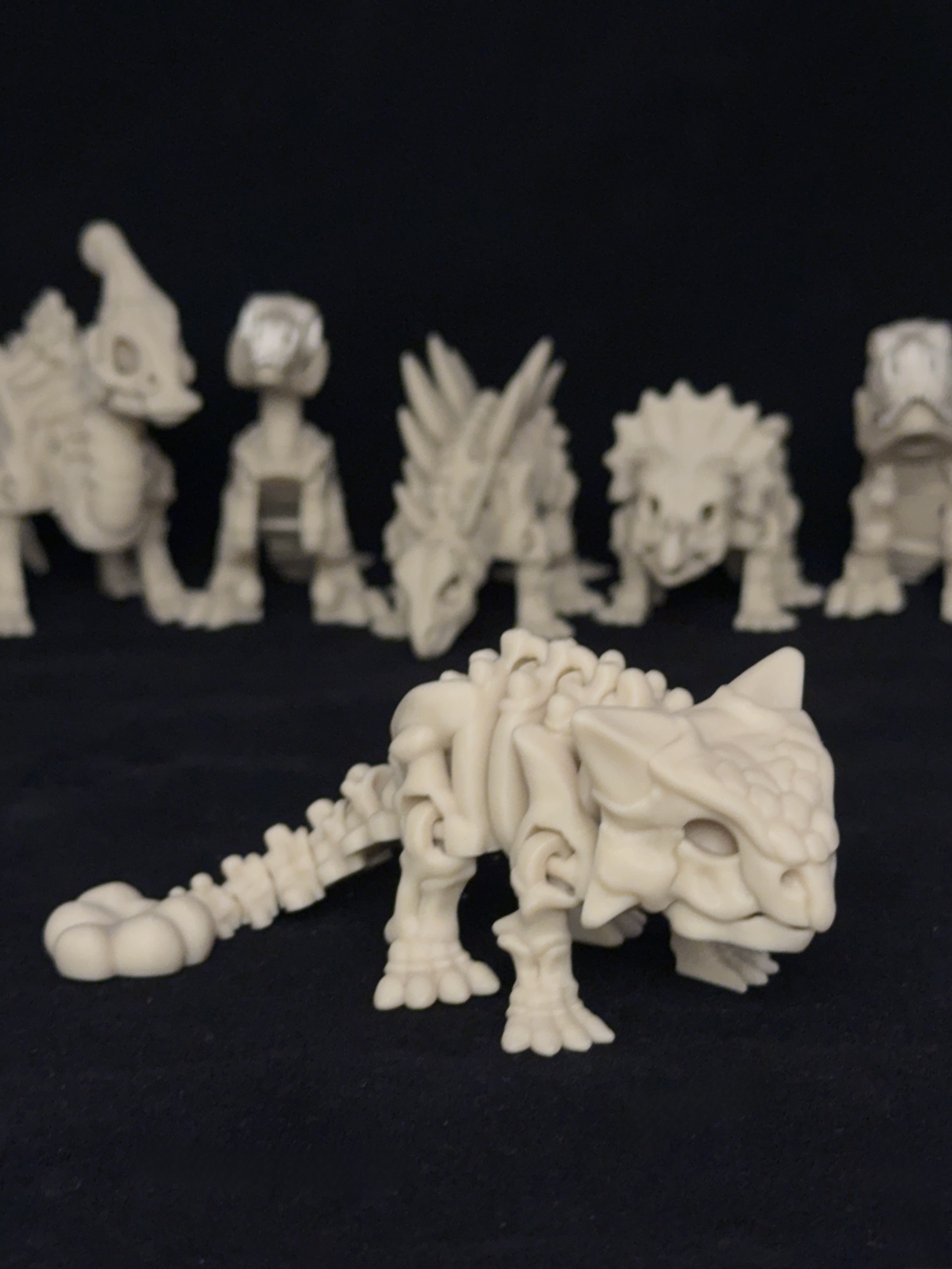 Flexi Ankylosaurus Dinosaurs Skeleton