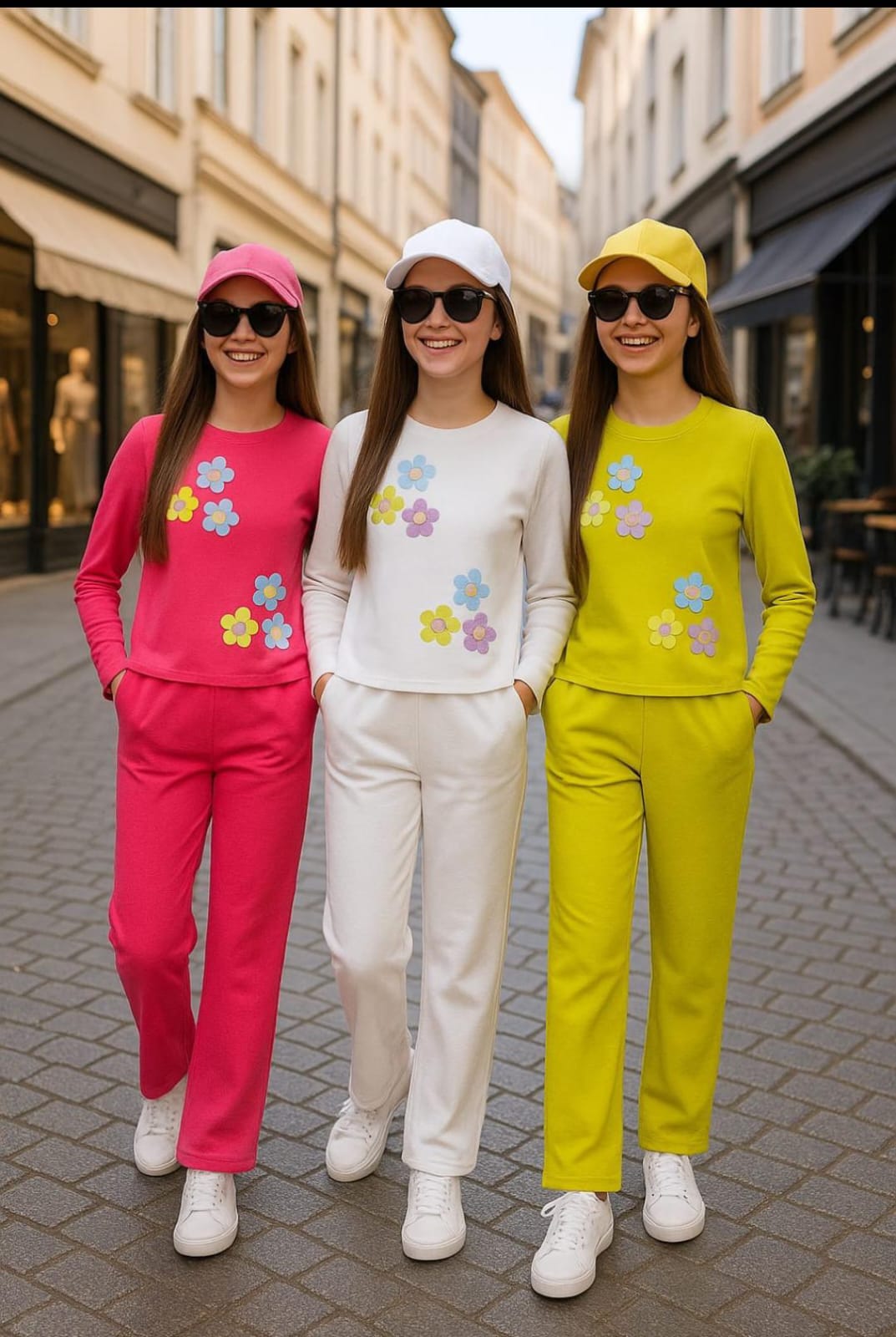 Kids' Floral Print Leisure Set