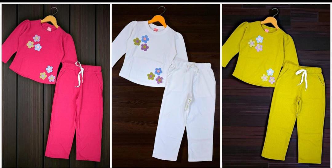 Kids' Floral Print Leisure Set