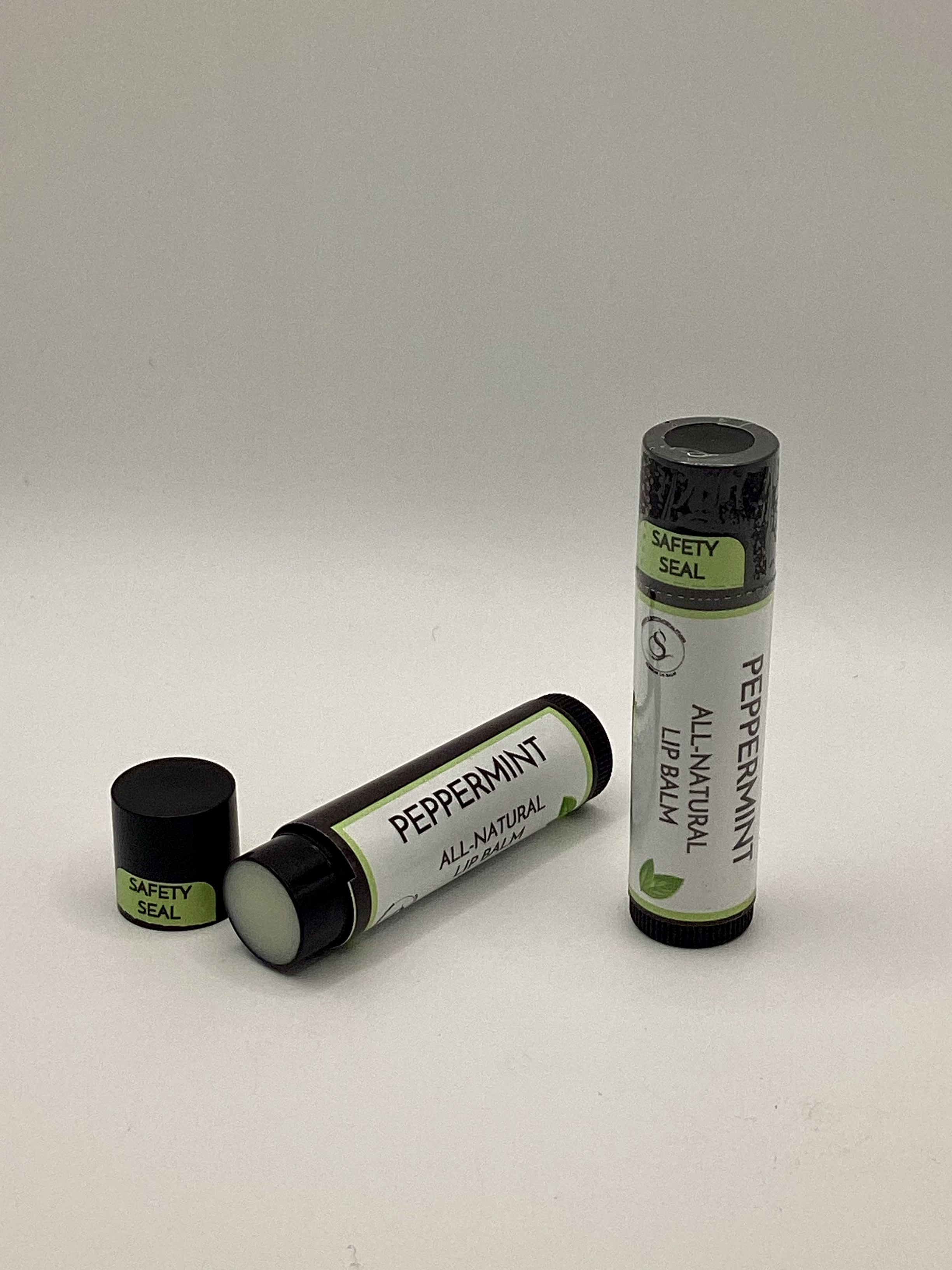 Peppermint All-Natural Lip Balm
