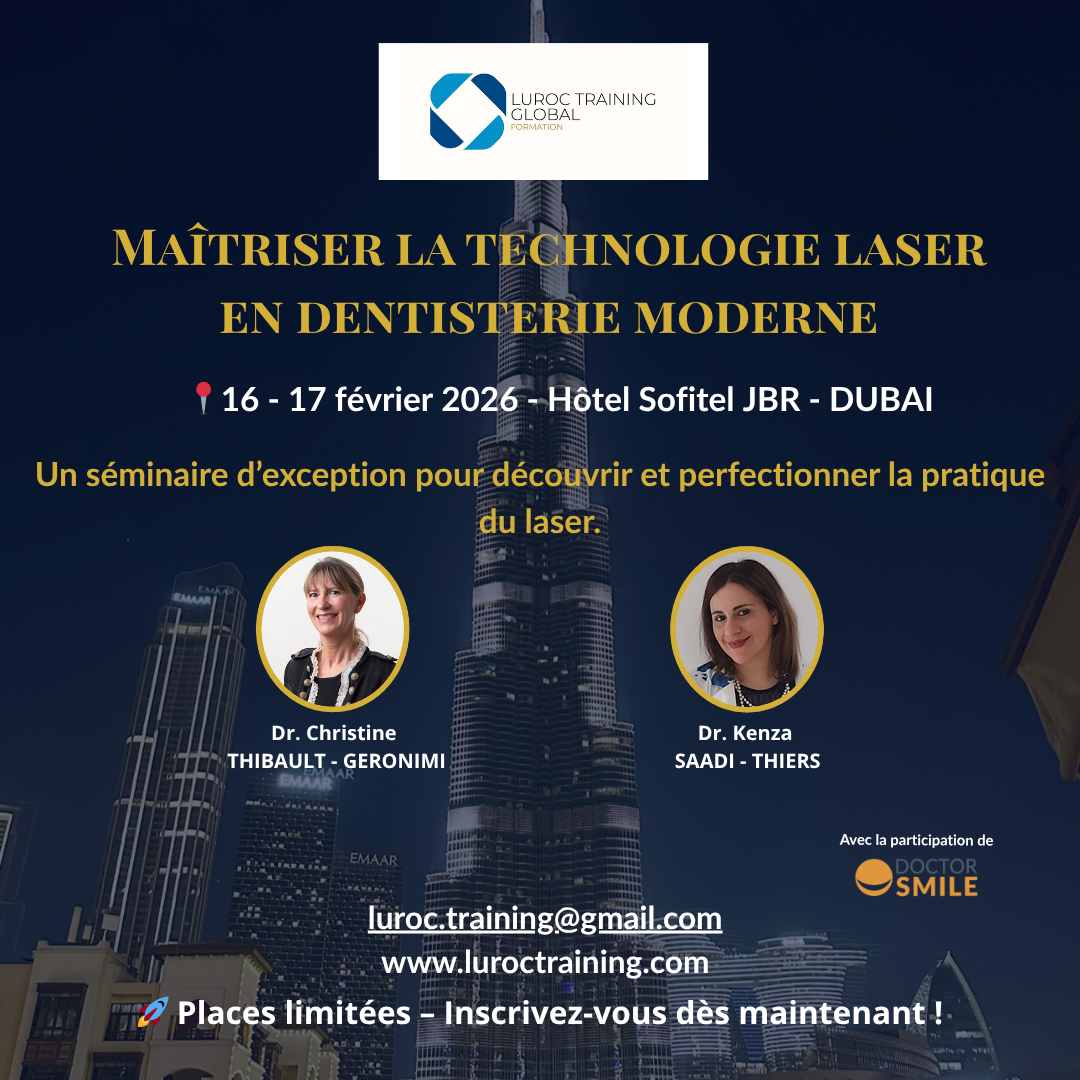 Formation: APPORT DES LASERS EN DENTISTERIE MODERNE
