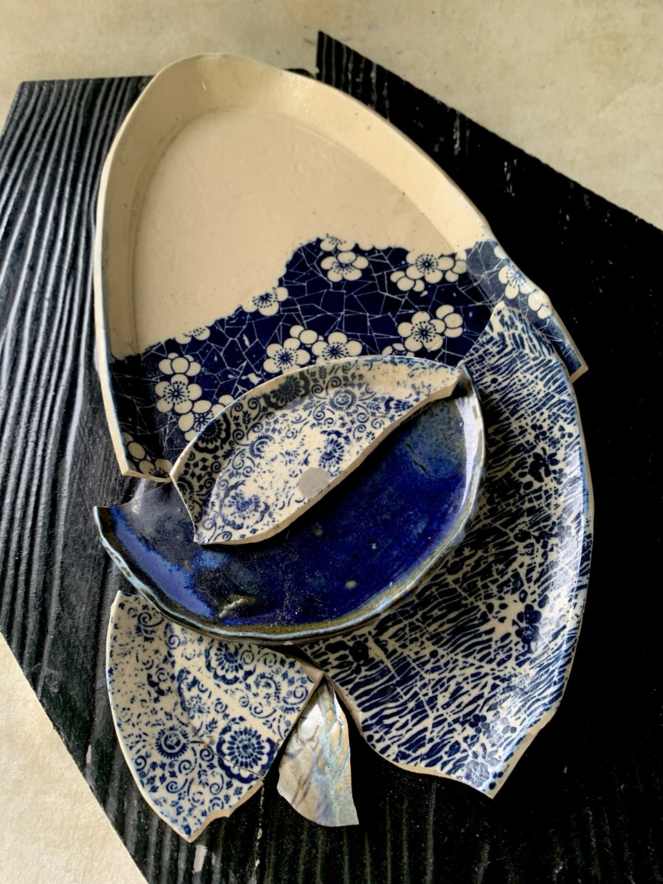 Deconstructed Wall Pieces