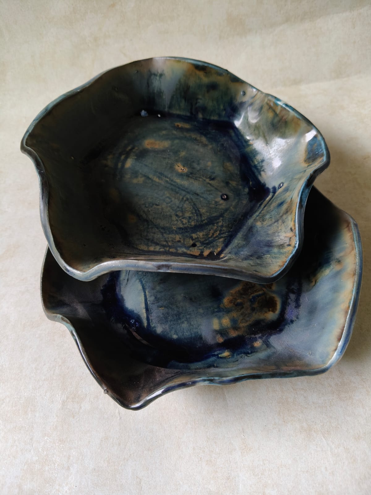 Black Beauty Bowls - Set of 2