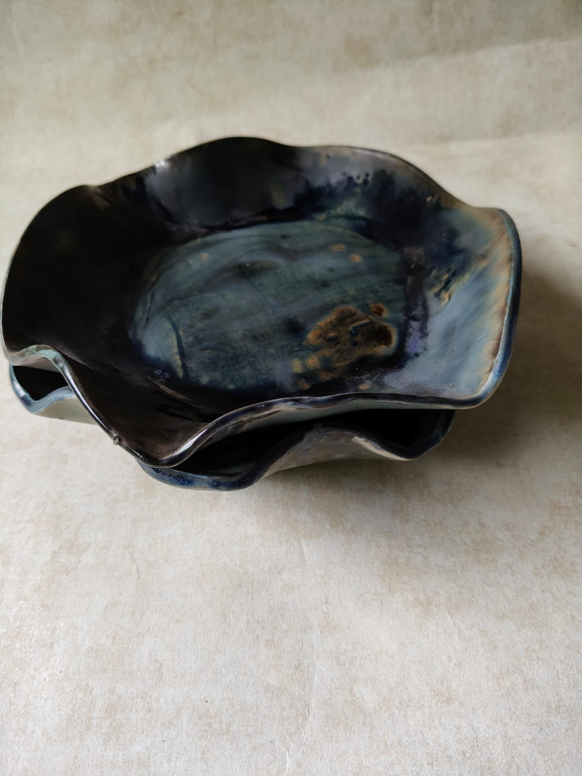Black Beauty Bowls - Set of 2