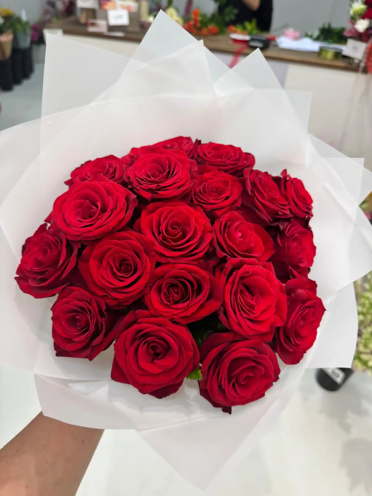 Classic Red Rose Bouquet
