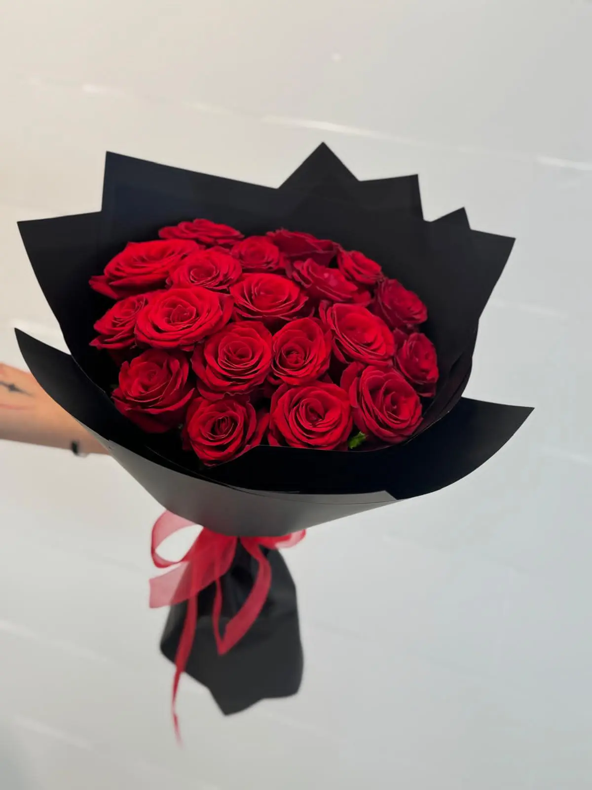 Elegant Red Rose Bouquet