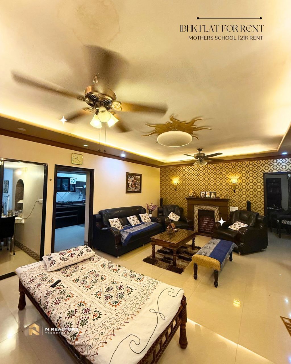 1BHK Luxury Living with a Massive Private Terrace! ✨