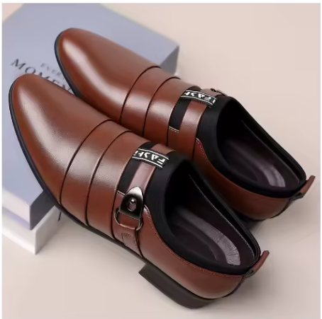 Chaussures habillées homme marron