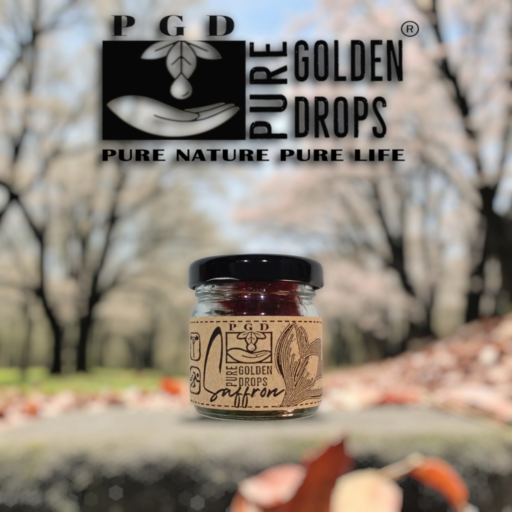  Pure Golden Drops – Premium All Red Saffron 🌸