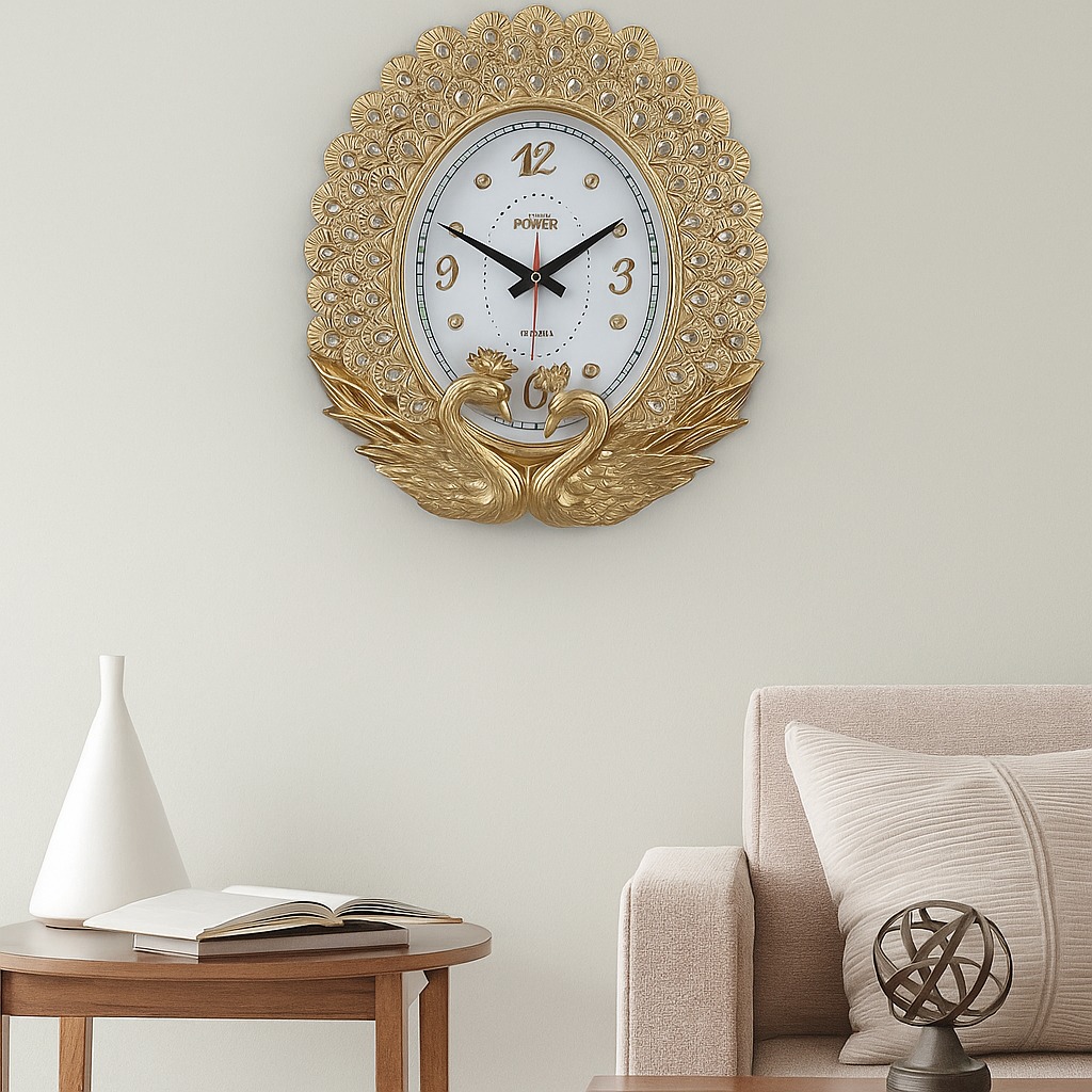 Peacock Wall Clock
