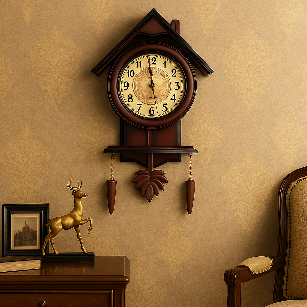 Vintage Cuckoo Wall Clock