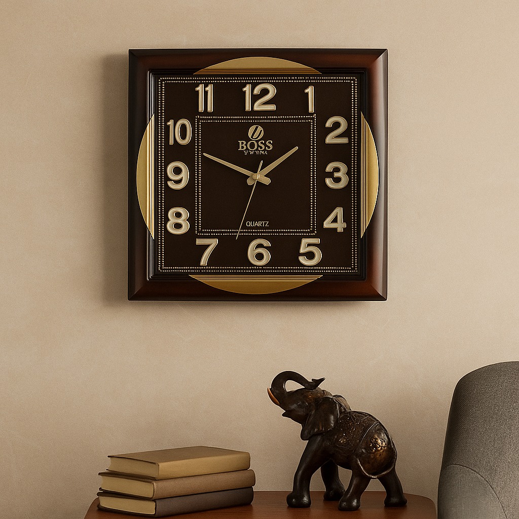 Boss Quartz Wall Clock
