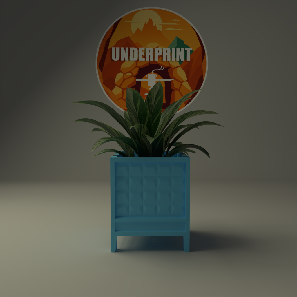 Cache-pots Carrés Style Japonais 1x1